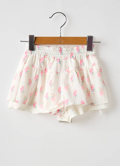 Short taille normale taille élastique rose 3 POMMES fille