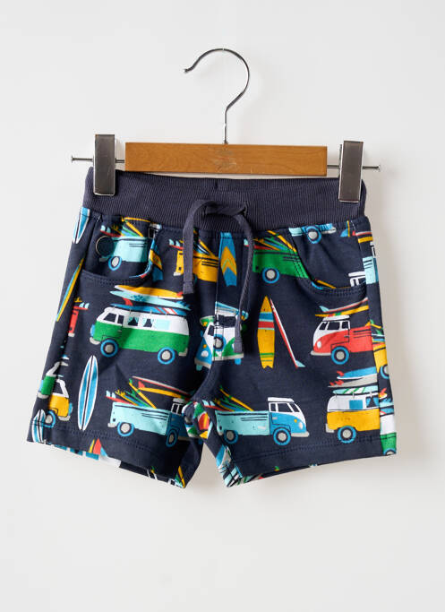 Short poches taille élastique bleu BOBOLI garcon