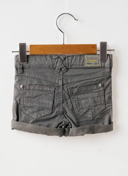 Short gris BOBOLI garçon