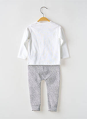 Ensemble pantalon manches longues blanc NOPPIES fille
