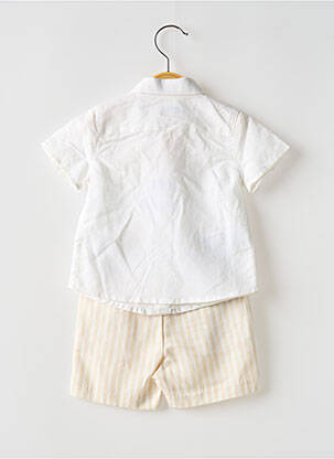Ensemble short type de haut chemise blanc MAYORAL garcon
