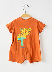 Barboteuse orange BOBOLI pour garçon seconde vue