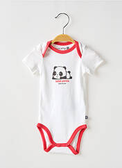 Body lingerie rose SUCRE D'ORGE pour fille seconde vue