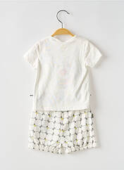 Ensemble short blanc BOBOLI pour garçon seconde vue