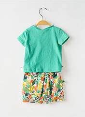 Ensemble short vert BOBOLI pour garçon seconde vue
