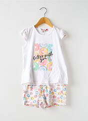 Pyjashort blanc BOBOLI pour fille seconde vue