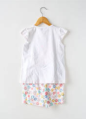 Pyjashort blanc BOBOLI pour fille seconde vue