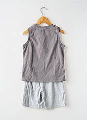 Pyjashort gris BOBOLI pour garçon seconde vue