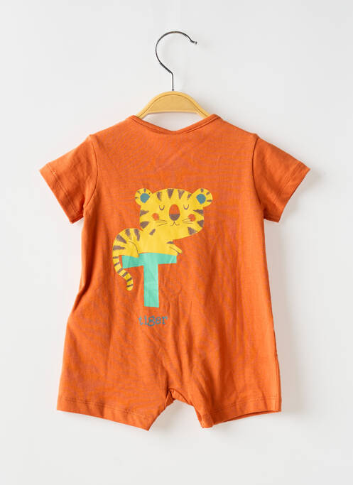 Barboteuse orange BOBOLI garçon