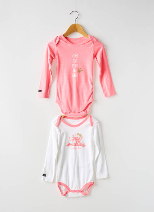 Body lingerie blanc SUCRE D'ORGE pour fille