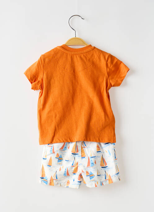 Short de bain orange MAYORAL pour garçon