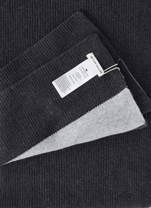 Echarpe gris TOM TAILOR pour femme