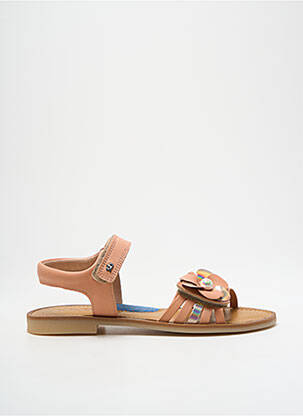 Sandales/nu pieds chiquet talon plat jusqu'à 3cm rose STONES AND BONES femme