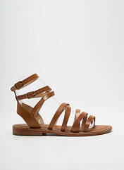 Spartiates marron L'ATELIER TROPÉZIEN pour femme seconde vue