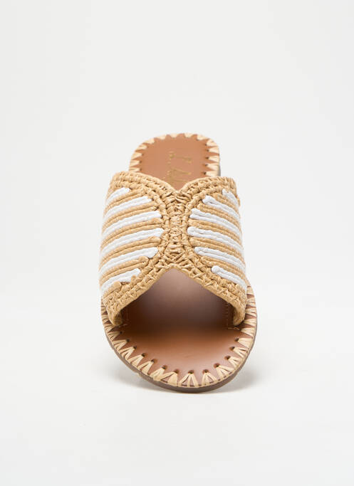 Mules/Sabots blanc L'ATELIER TROPÉZIEN pour femme