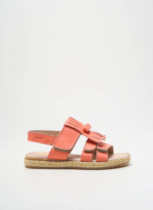 Sandales/Nu pieds orange STONES AND BONES pour fille