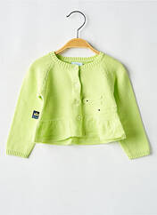 Gilet manches longues vert BOBOLI pour fille seconde vue