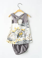 Ensemble short blanc BOBOLI pour fille seconde vue