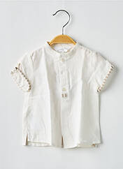 Chemise manches courtes blanc MAYORAL pour garçon seconde vue