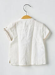 Chemise manches courtes blanc MAYORAL pour garçon seconde vue