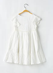 Robe courte blanc MAYORAL pour fille seconde vue