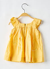 Robe courte jaune MAYORAL pour fille seconde vue