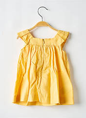 Robe courte jaune MAYORAL pour fille seconde vue