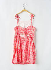 Robe courte rouge BOBOLI pour fille seconde vue