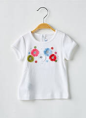 T-shirt blanc MAYORAL pour fille seconde vue