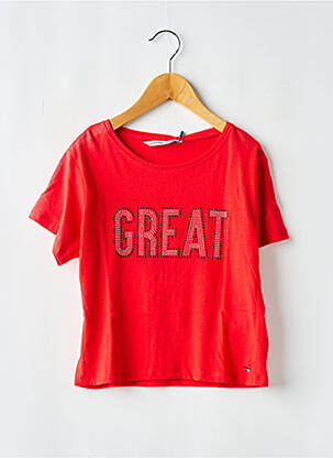 T-shirt rouge TIFFOSI pour fille