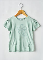 T-shirt vert MAYORAL pour fille seconde vue