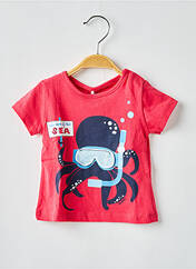 T-shirt rouge BOBOLI pour garçon seconde vue