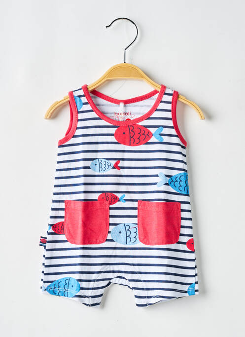 Barboteuse rouge BOBOLI pour enfant