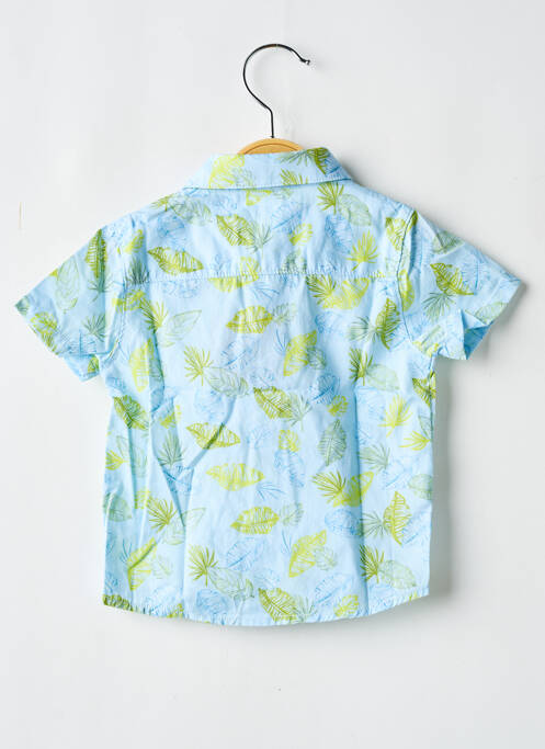 Chemise manches courtes bleu MAYORAL pour garçon