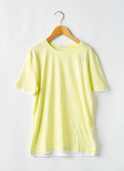T-shirt jaune TOM TAILOR pour garçon