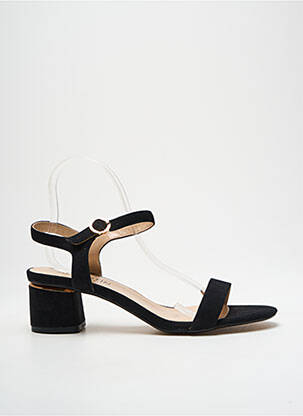 Sandales/nu pieds talon bottier talon de 4 à 6cm noir JB MARTIN femme