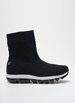 Baskets bout rond talon plat jusqu'à 3cm noir BERNIE MEV femme
