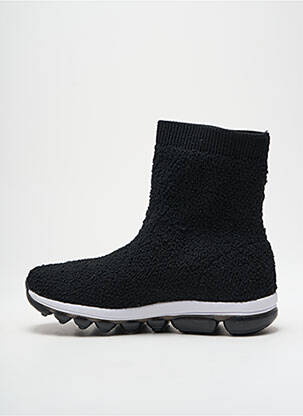 Baskets bout rond talon plat jusqu'à 3cm noir BERNIE MEV femme