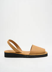 Sandales/Nu pieds marron MINORQUINES pour femme seconde vue