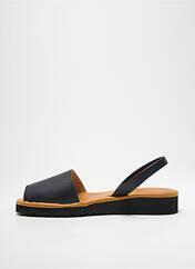 Sandales/Nu pieds noir MINORQUINES pour femme seconde vue