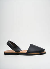 Sandales/Nu pieds noir MINORQUINES pour femme seconde vue