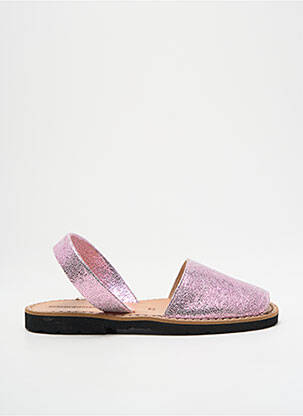 Sandales/Nu pieds rose MINORQUINES pour fille