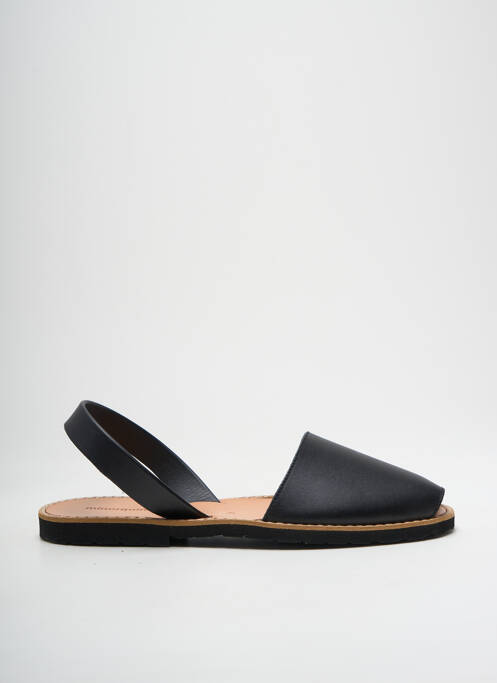 Sandales/Nu pieds noir MINORQUINES pour femme