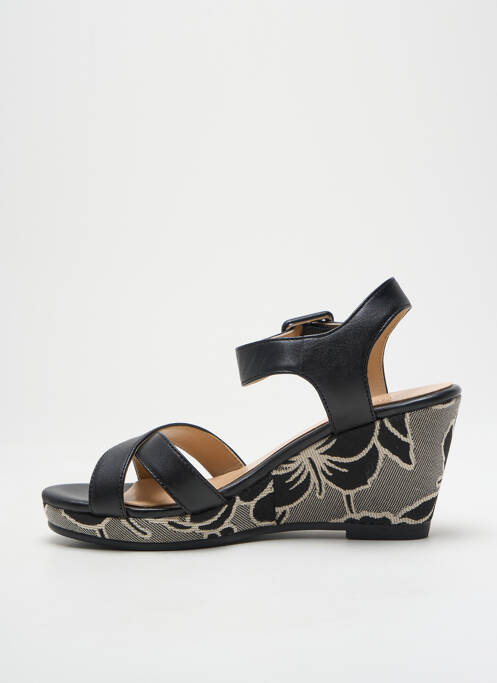 Sandales/Nu pieds noir JB MARTIN pour femme