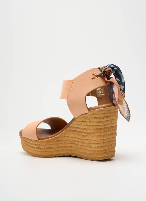 Sandales/Nu pieds rose GOODSTEP pour femme