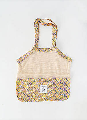 Sac poignée 2 anses de portée beige HÉDISON femme