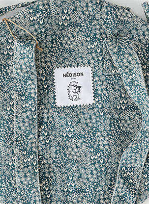 Sac poignée 2 anses de portée forme cabas vert HÉDISON femme