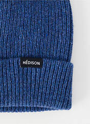 Bonnet bleu HÉDISON pour homme seconde vue
