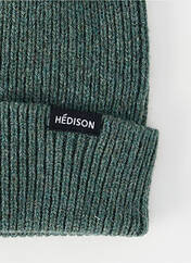 Bonnet vert HÉDISON pour homme seconde vue