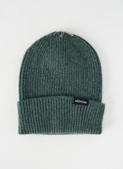 Bonnet vert HÉDISON pour homme